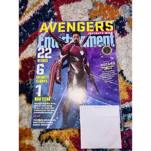 Robert Downey Jr Ironman Entertainment Weekly 3/18,,Cover #12,March 2018,NEW